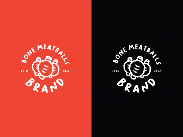 3 Meatballs/ Bone Meatballs Logo