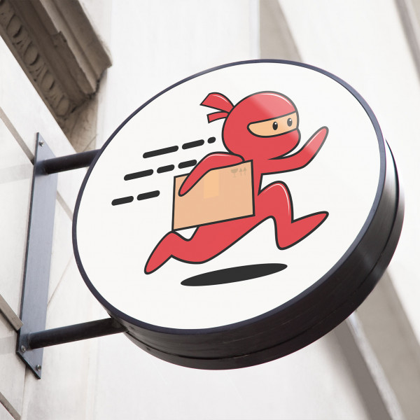Ninja Courier Logo