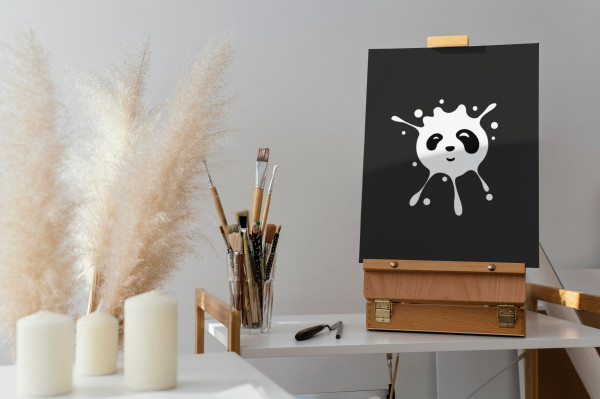 Panda Art Logo