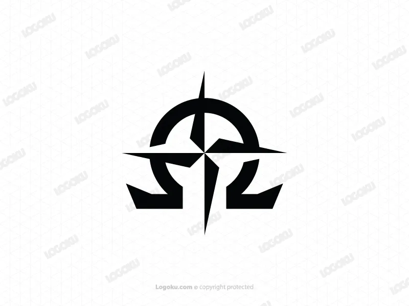 Bussola E Logo Omega