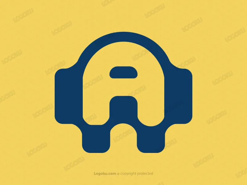 Un Logo Con Lettera E W