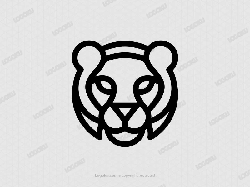 Testa Di Leone Logo Semplice