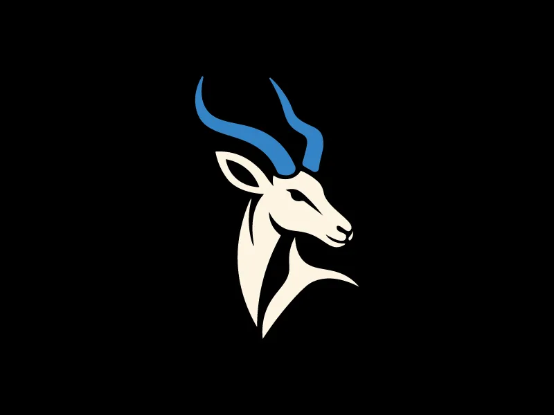 Un Elegante Logo Creativo Di Antelope