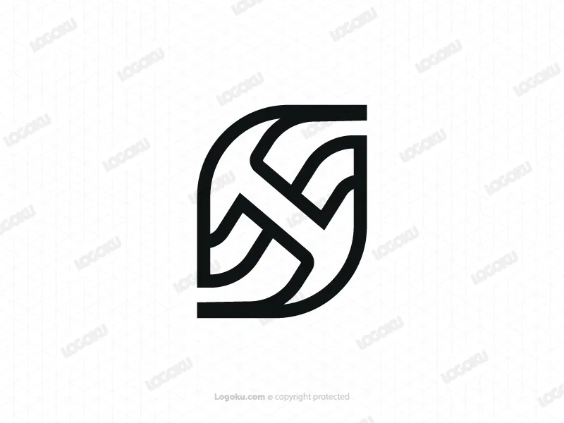 Elegantes Logo Mit Dem Buchstaben S