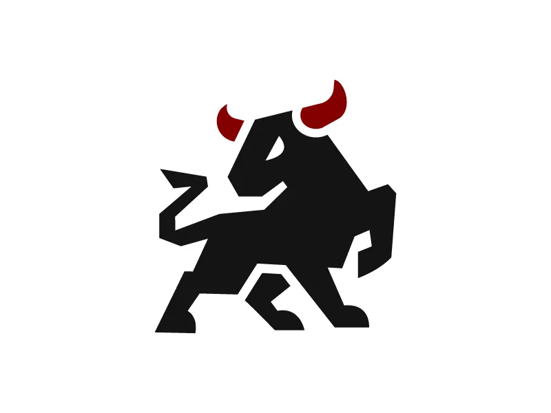 Toro Geometrico Moderno E Forte
