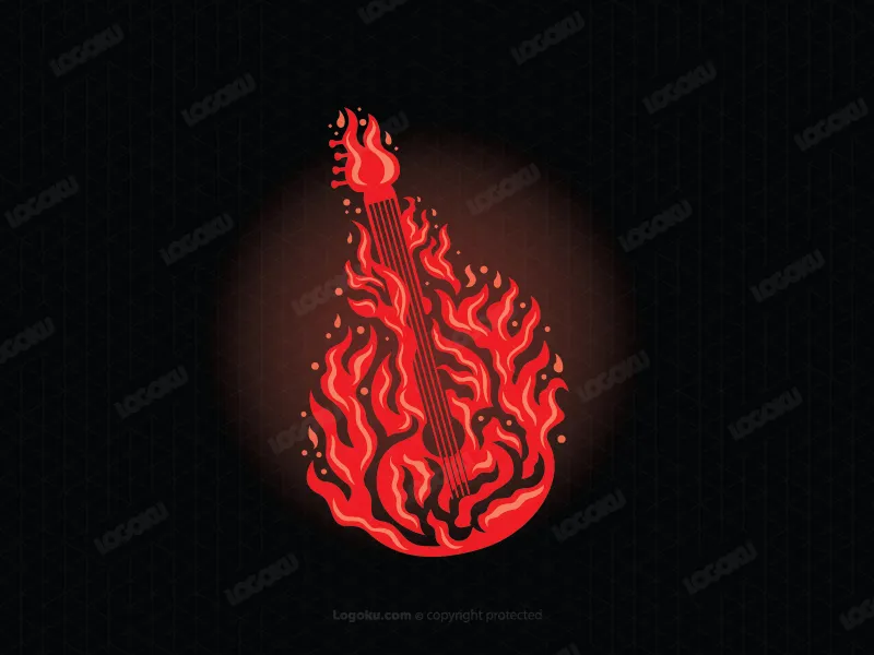 Chitarra In Fiamme