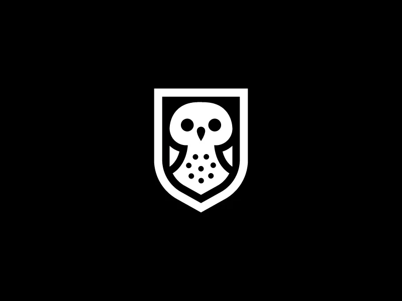 チャイルドフクロウシールドロゴ
