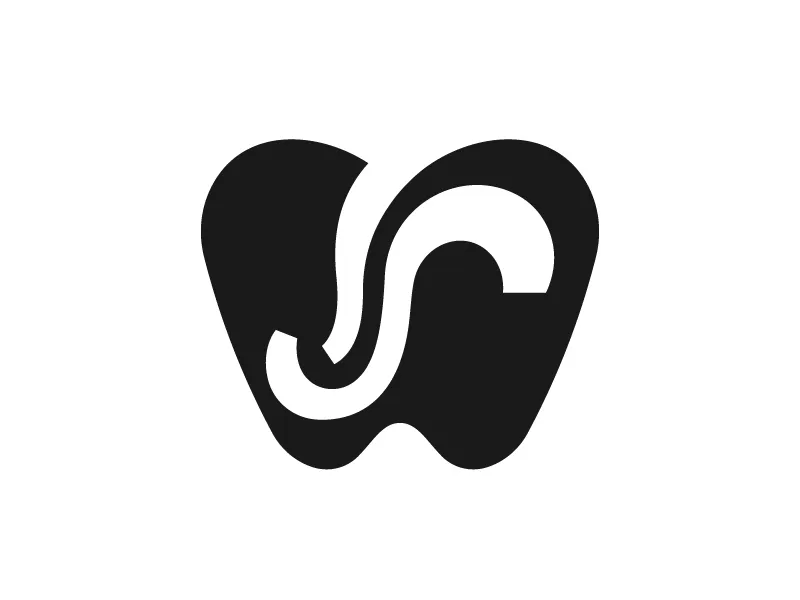 Logo Für Zahnärzte Mit Dem Buchstaben S