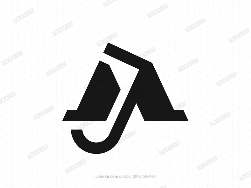 Logo Mit Dem Buchstaben Mj Oder Jm