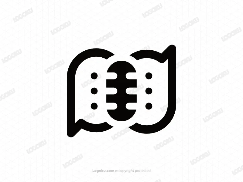 Ambigramma Della Chat Del Podcast
