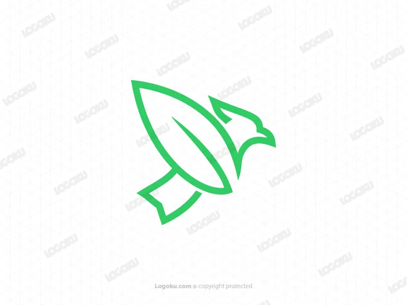 Logo Mit Dem Buchstaben G (blattvogel)