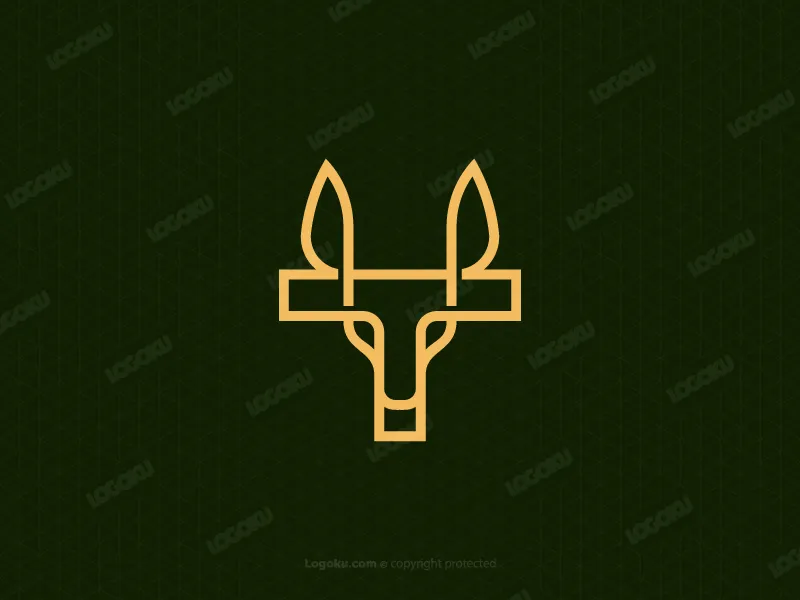 Anubis Elegant Mark Logo Lettera T