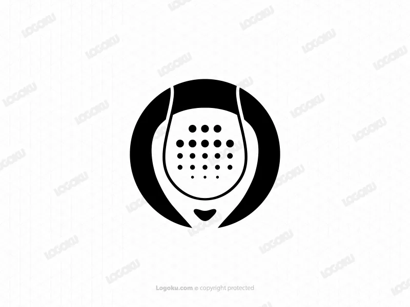Padel-schlägerball-logo