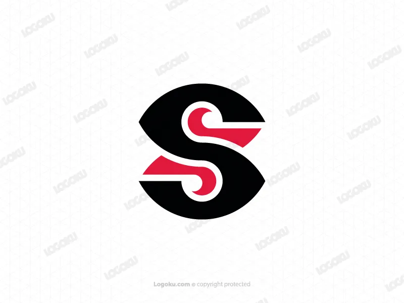 Sporty Sight Eye S Buchstabenlogo