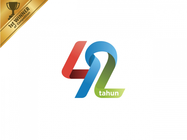 Logo HUT PT Inalum ke-42 (1st Winner of Competition) 2018