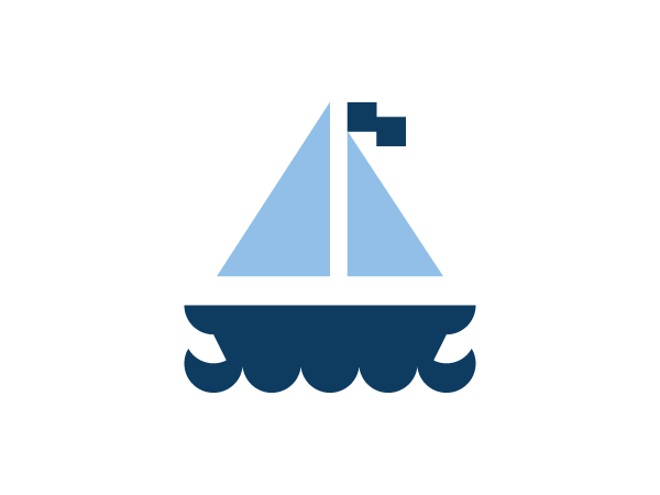 Simple Boat Logo