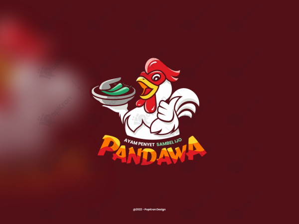 Ayam Penyet Sambal Ijo - Pandawa