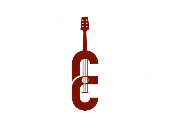 Letter Double C Guitar