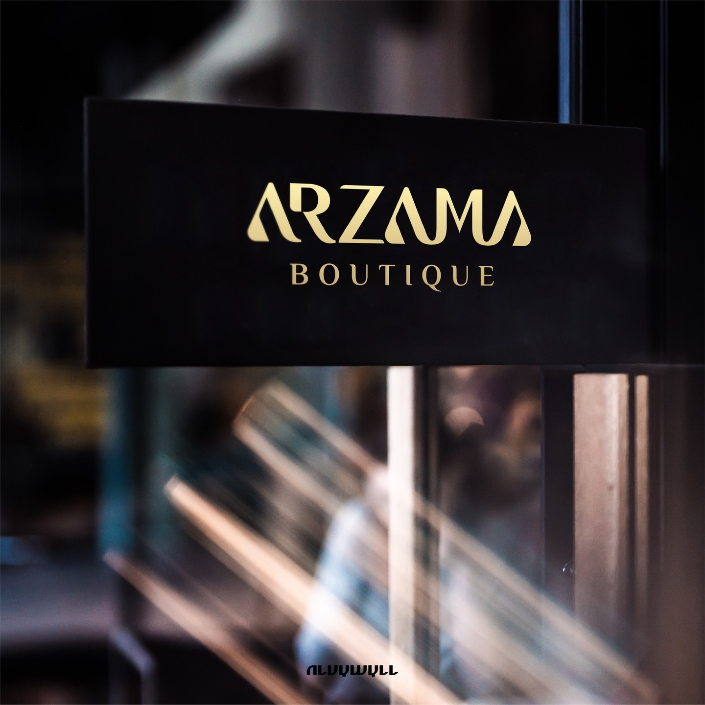 Arzama Boutique Logo Design