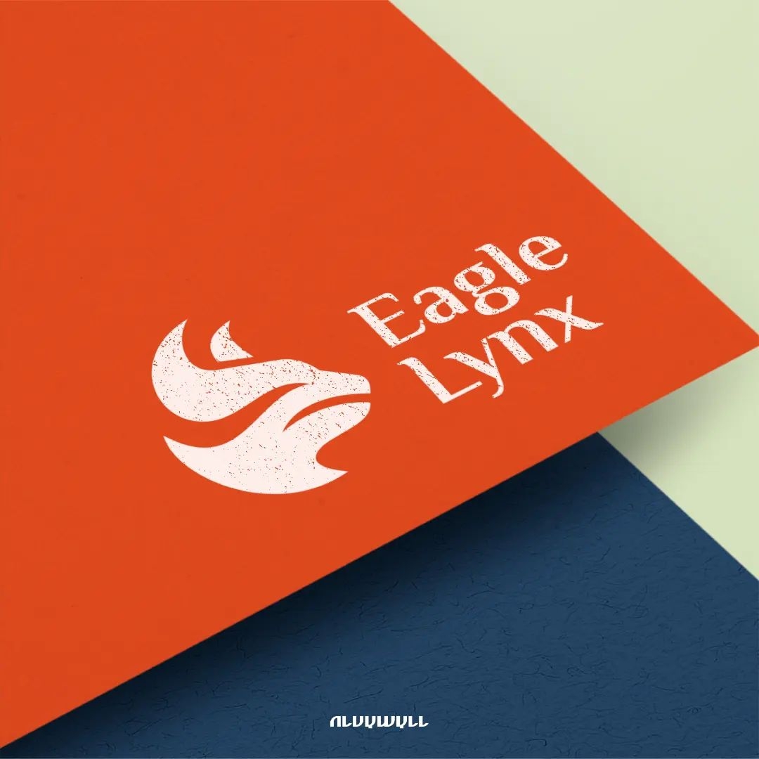 Fire Eagle Lynx Logo Design