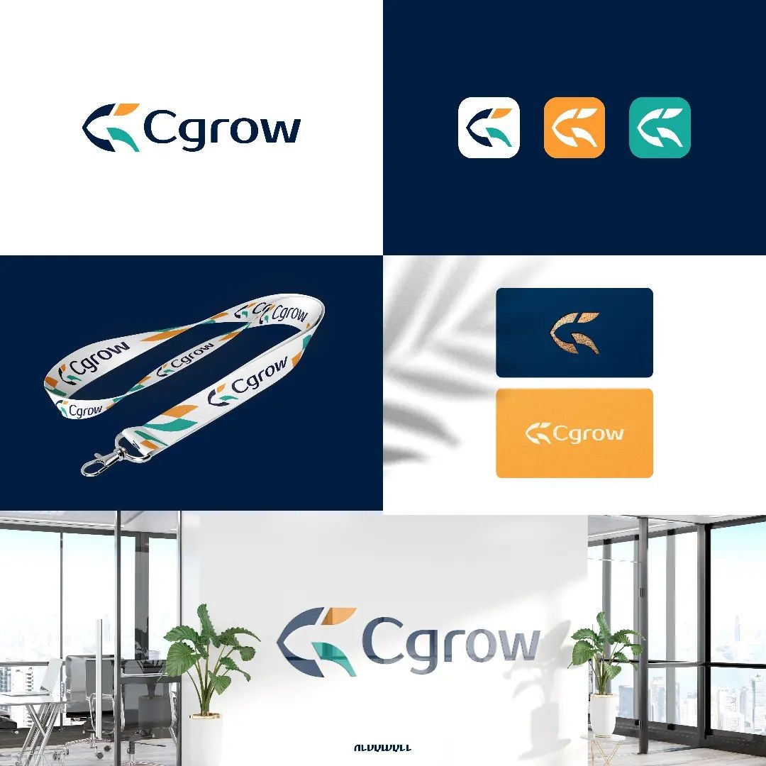 Cgrow Logo Design Concept