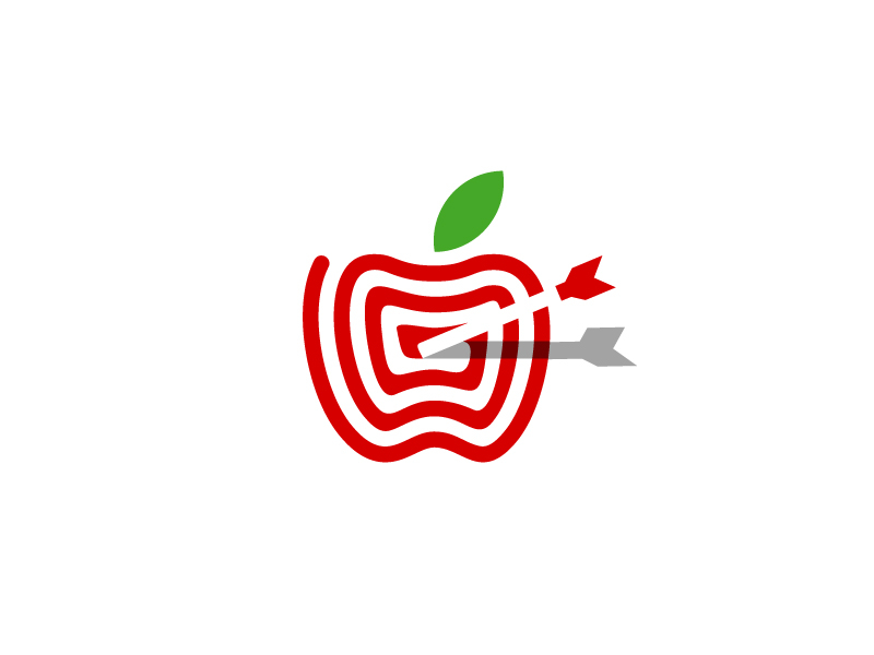Apple Fruit Bullseye