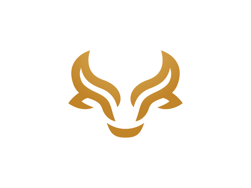 Logo of A Stylized Bull 