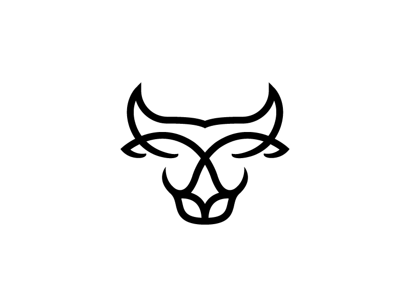 Logo of a Simple Bull