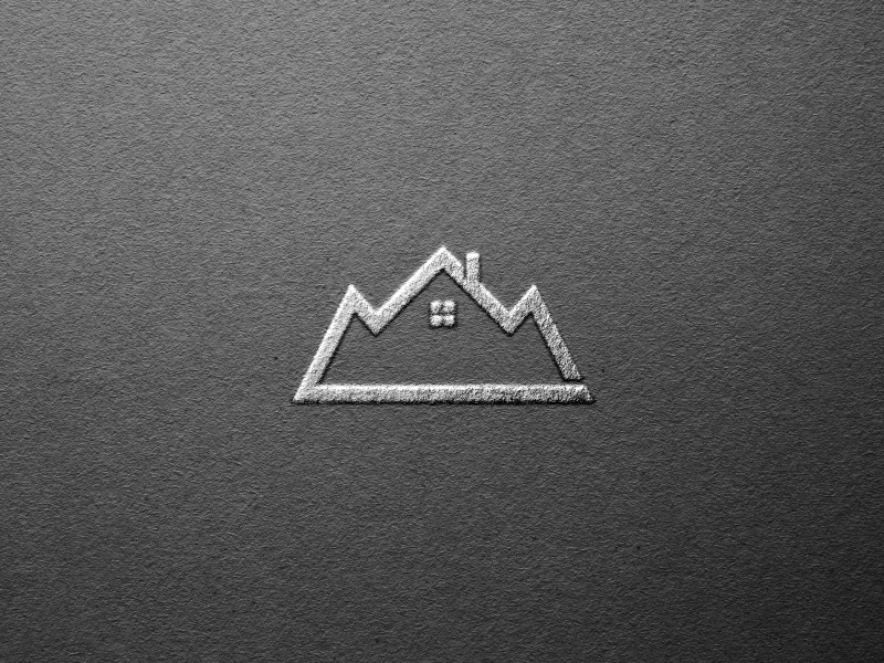 Home Mountain Simple Logo