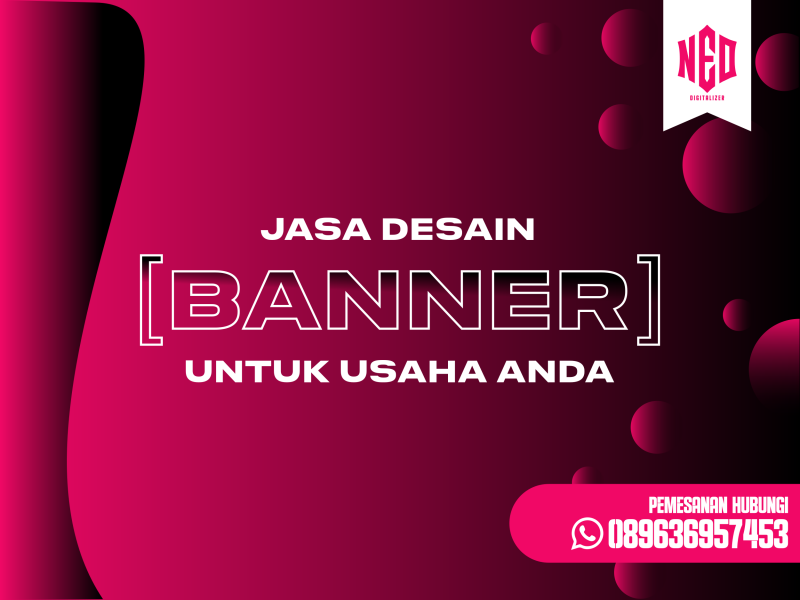 Jasa Desain Banner Umkm